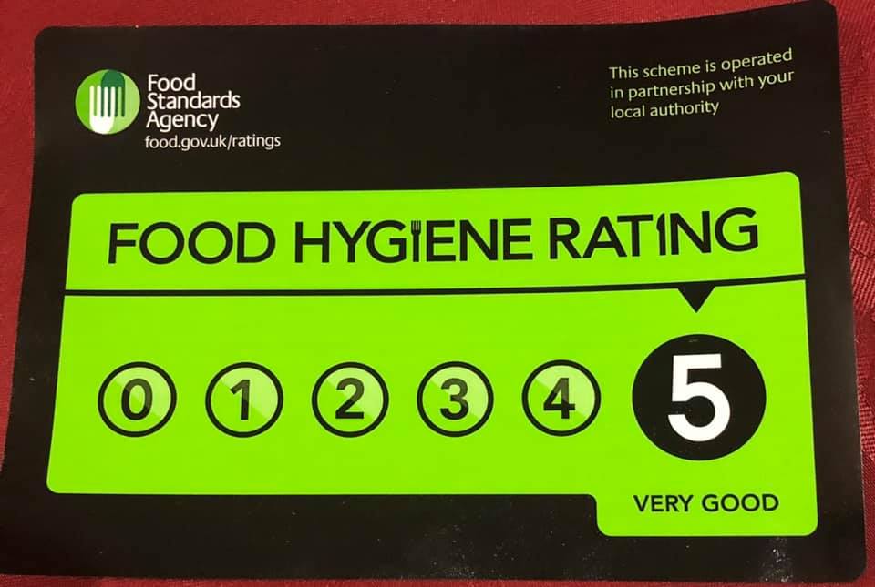 AWARDED 5* RATING